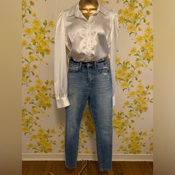 Cello High waist distressed skinny jeans size 3 - Picture 5 of 13